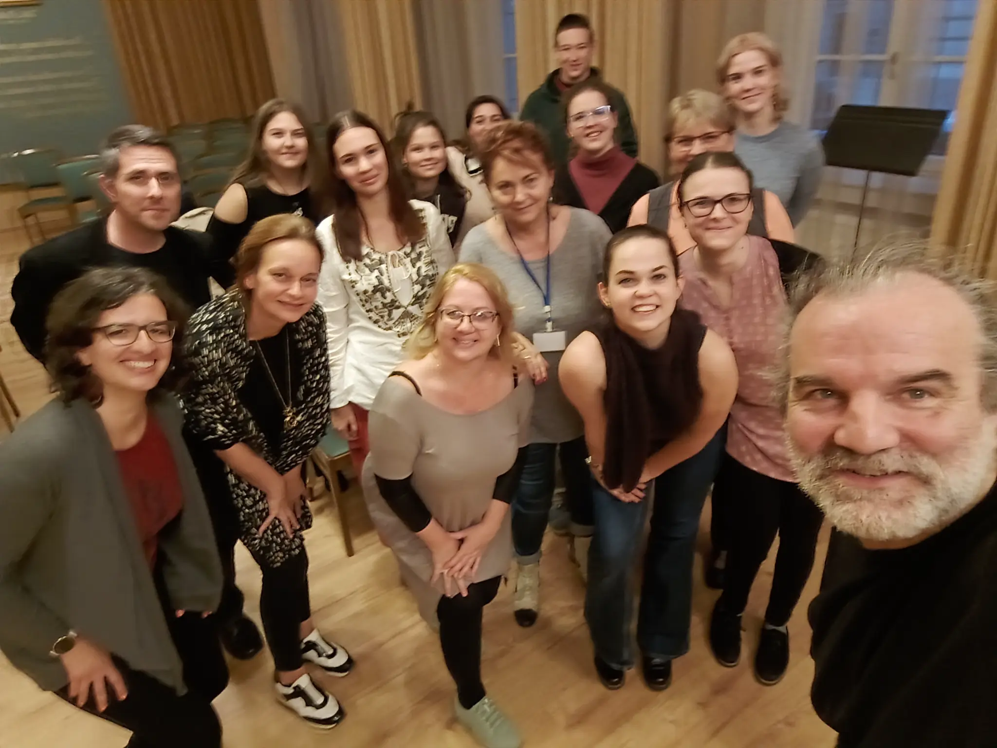 Kajászó workshop csoportfotó